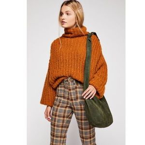 Free people suede sienna bag